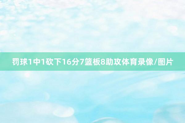 罚球1中1砍下16分7篮板8助攻体育录像/图片