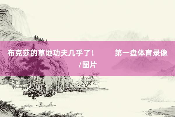 布克莎的草地功夫几乎了! 第一盘体育录像/图片