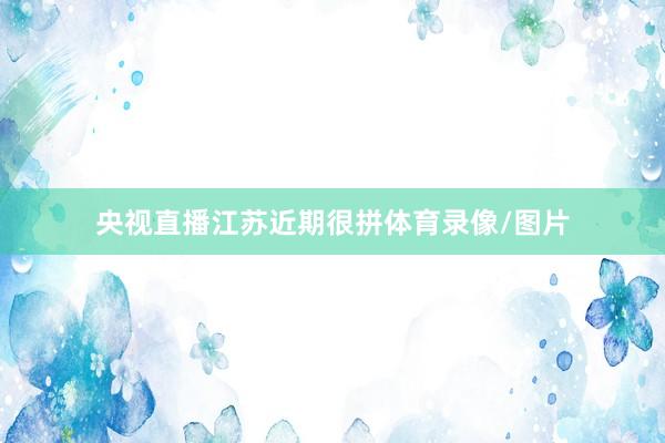 央视直播江苏近期很拼体育录像/图片