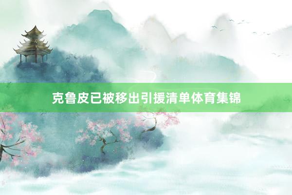 克鲁皮已被移出引援清单体育集锦