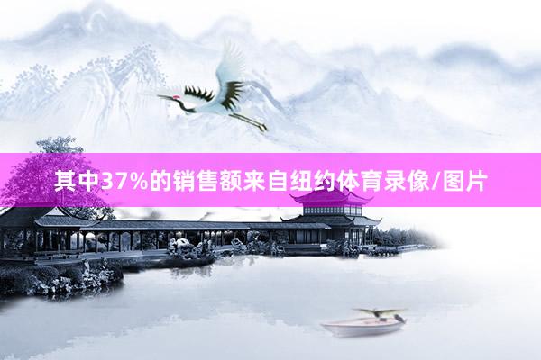 其中37%的销售额来自纽约体育录像/图片